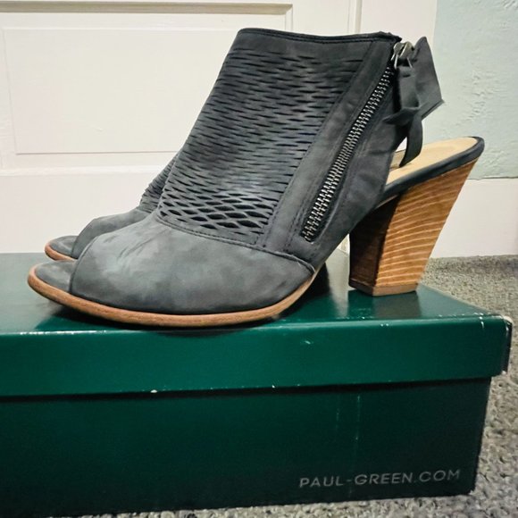 Paul Green Shoes - Paul Green Willow Peep Toe Bootie